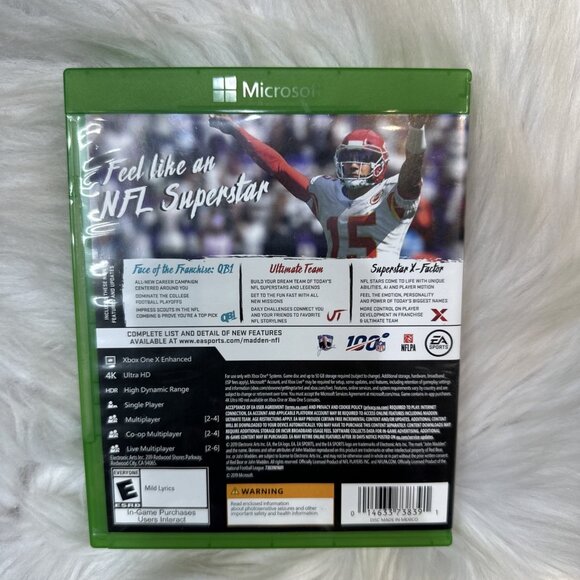 Madden NFL 20 - Microsoft Xbox One - Picture 2 of 4